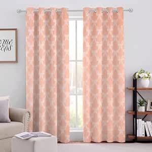 Buy Home-The Best is for You Cotton Jacquard Heavy Fabric Grommet Self ...