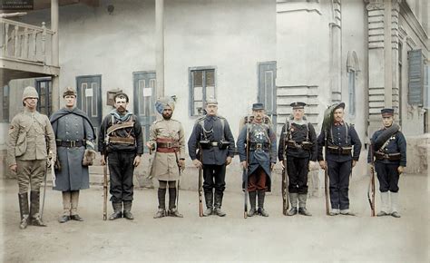 Members of the Eight-Nation Alliance that was Sent to Suppress the ...