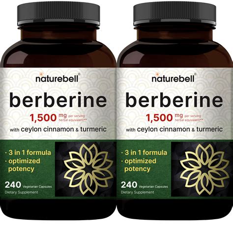 Snapklik.com : 2 Pack Berberine Supplement 1500mg, 480 Veggie Capsules ...