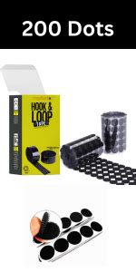 Royalkart Self Adhesive Hook and Loop Tape | Mounting Tape for ...