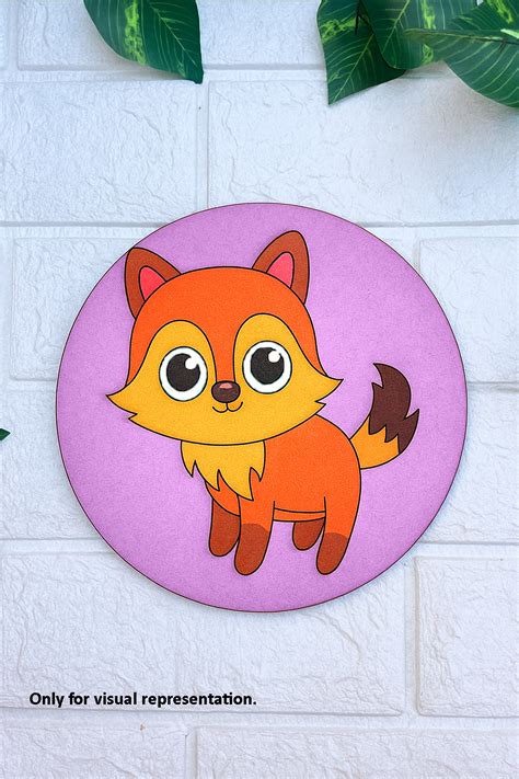 DIY Fox Pre-Marked MDF Base – Dbeautify- Beautifying Your World