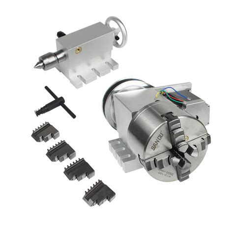 Cnctopbaos K12 100mm Cnc Router Milling Machine Rotational Axis 4th ...