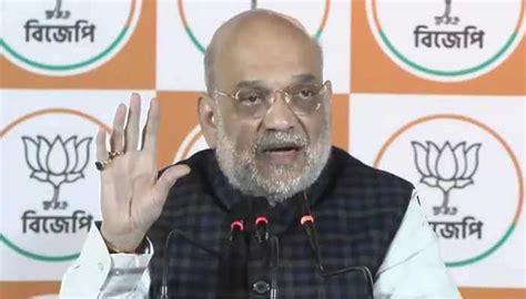 Amit Shah today West Bengal elections 2026 TMC Mamata Banerjee BJP update