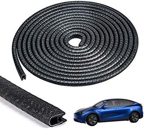 Automaze U Shape Edge Trim Rubber Strip Seal Protector Car Door Edge ...