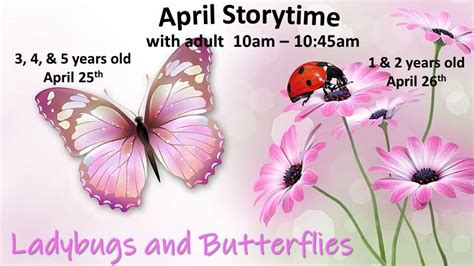 Storytime - 1 & 2 years old with Adult, Pasquotank County Library ...