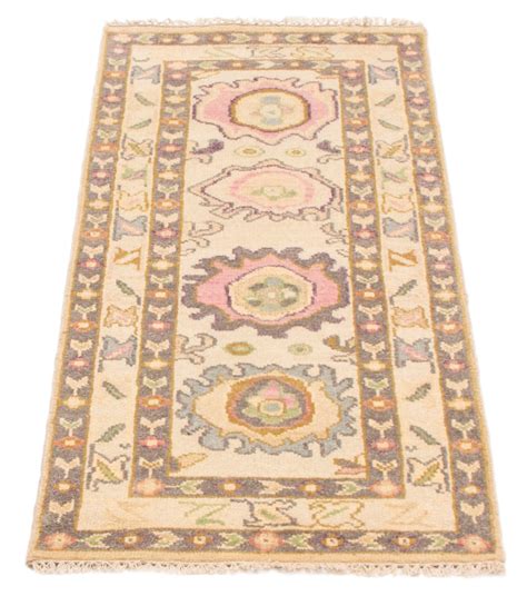 Wildon Home® Modern Oushak Ivory Rug 2'5" x 5'9" | Wayfair