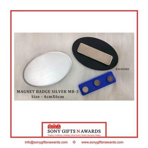 Magnet Name Badges - Magnet Name Badges Golden Trader - Retailer from ...