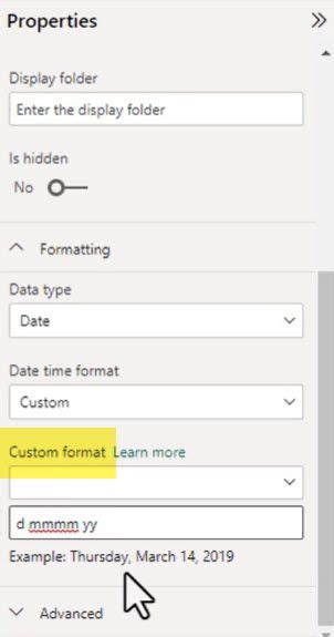 Solved: Is there a way to create custom date formats? - Microsoft ...
