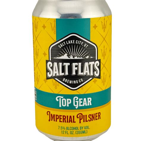 Salt Flats Brewing: Top Gear Imperial Pilsner - 12oz – The Original ...