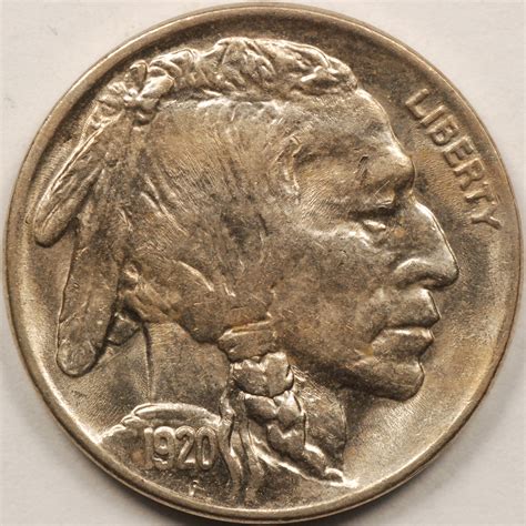 1920 BUFFALO NICKELS