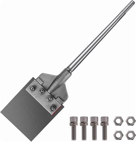 ANBULL SDS MAX Floor Scraper, with 25" Long Handle and 6" Heavy Duty ...