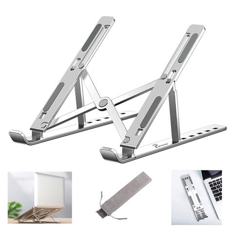 Inboxo Laptop Stand Adjustable Computer Stand Ergonomic Portable Tablet ...