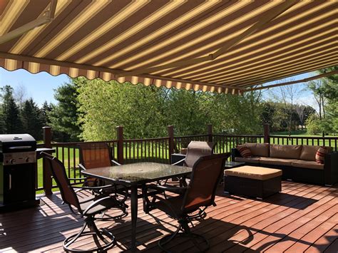 Retractable Awning Installers in Wisconsin | Patio & Deck