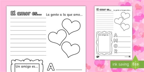 Ficha de actividad: Día de San Valentín