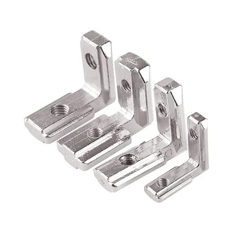 Gonryun L-Shaped Internal Corner Connector, Hidden Bracket, with Screws ...