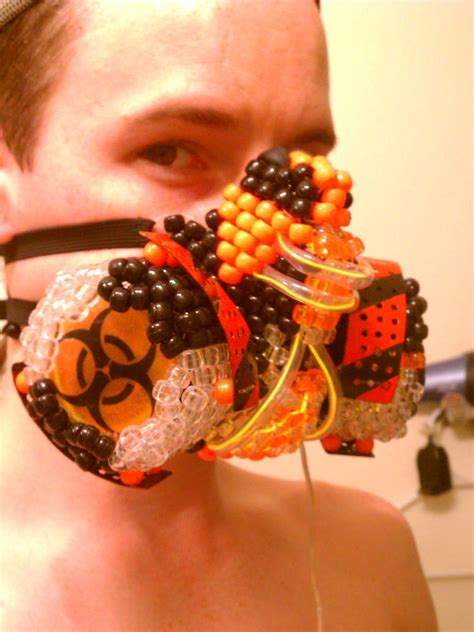 Image result for Kandi Gas Mask Tutorial