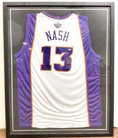 Lot - Signed Steve Nash Phoenix Suns Jersey