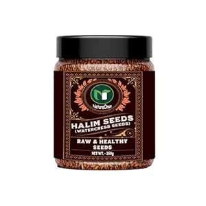 NatureOnus Halim Seeds 350gms | Aliv Seeds for Eating | Haleem Seeds ...