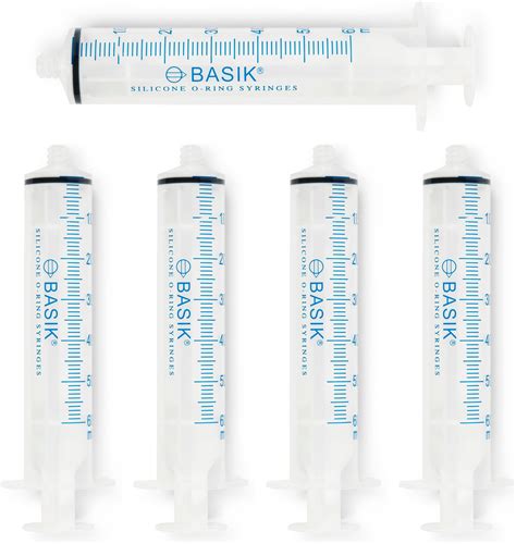 Amazon.com: NeoMed at Home 6mL ENFit Reusable Syringe with an O-Ring ...