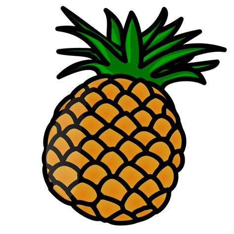 Clip Art Pineapples