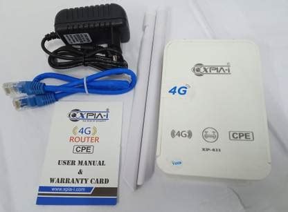 xpia-i XPIA I 4G Wireless Router 4G Router 2.4 GHz 5 Mbps Wifi Speed ...