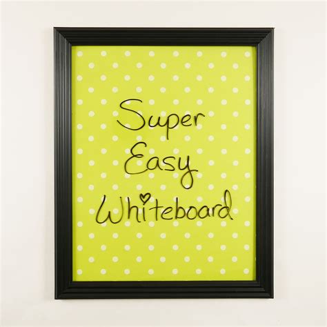 DIY Dry Erase Board — So Simple & Cute! - Jennifer Maker
