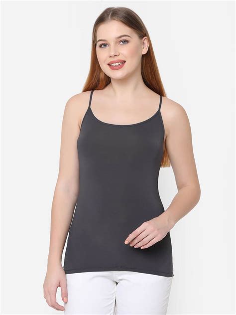 Polyamide Spandex Camisole With Detachable Back Strap SC-5 – SOIE Woman