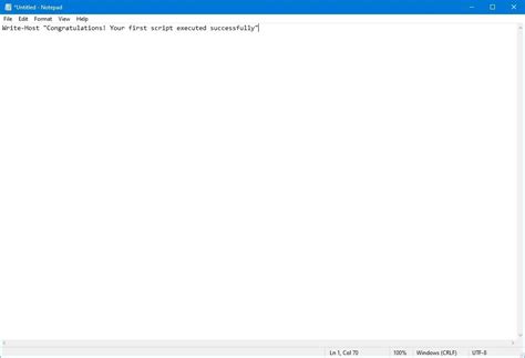 How to Make a PowerShell Script Windows 1.0 的图像结果