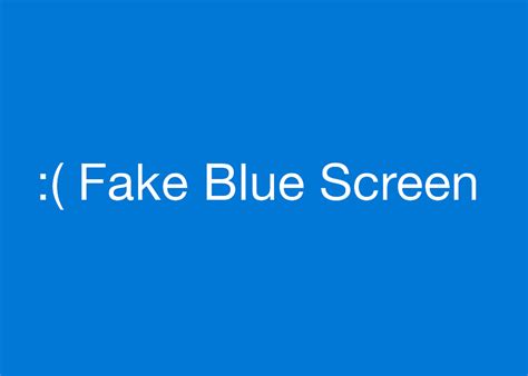 Fake Blue Screen by ParaMattKoopa Lolking