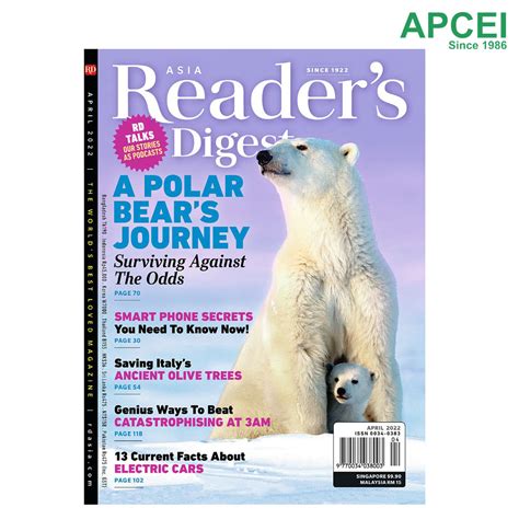 Reader's Digest, April 2022 issue | Lazada PH