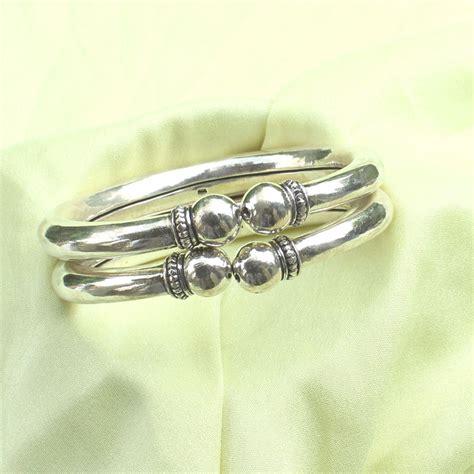 925 Sterling Silver Plain Kada – Joharcart