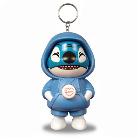 Cartoon Character Face-Changing Keychain – Cute Mood-Changing Cartoon ...