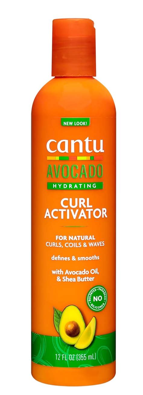 Buy Cantu Avocado Curl Activator Cream with Avocado Oil & Shea Butter ...