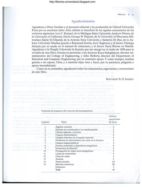 Elementos de electromagnetismo 3ra edición - matthew n. o. sadiku | PDF
