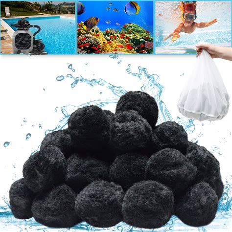 Naisidas 1.54lbs Pool Filter Balls for Sand Filter, Pool Filter Media ...