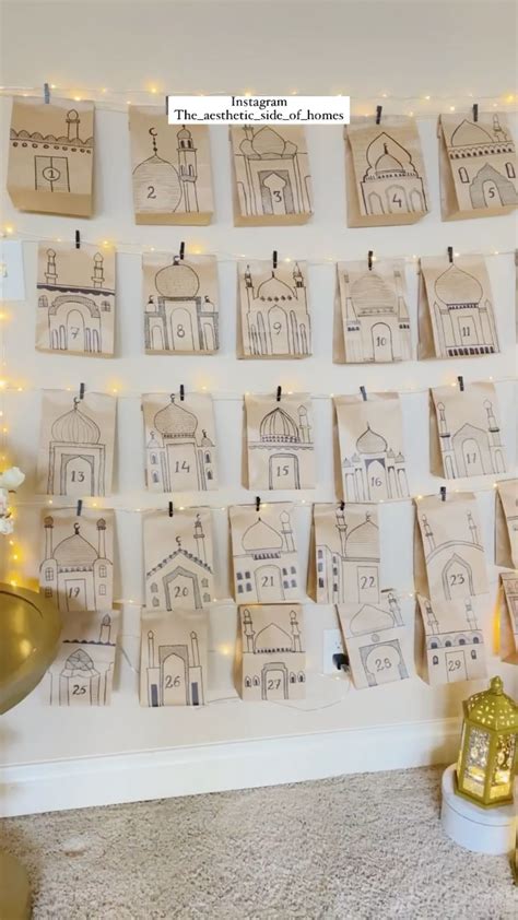 Printable ramadan advent calendar – Artofit