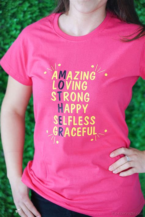 3 Brilliant Mother's Day T-Shirt Cricut Vinyl Ideas - Free Designs