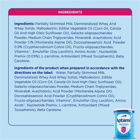 Buy APTAMIL INFANT FORMULA PRETERM (PREMATURE BABY BORN BEFORE 37 WEEKS ...