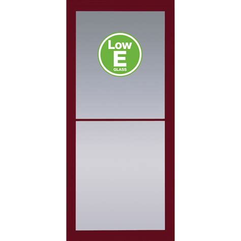 Pella Rolscreen 36-in x 81-in Cranberry Full-view Retractable Screen ...