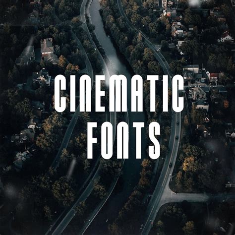 Cinematic Font Pack: Movie Style Typeface Bundle (OTF/TTF) Digital ...