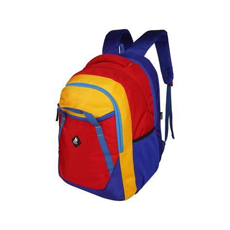 Mike Fabia Backpack – Royal Blue & Red – Mike Bags