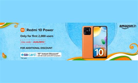 Amazon Great Republic Day Sale 2023: Redmi 10 Power Up For Grabs With ...