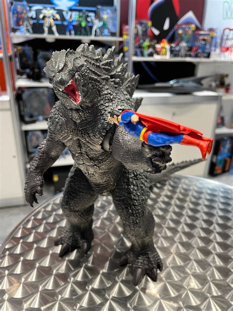 McFarlane Reveals Superman vs. Godzilla Action Figure 2-Pack Prototype