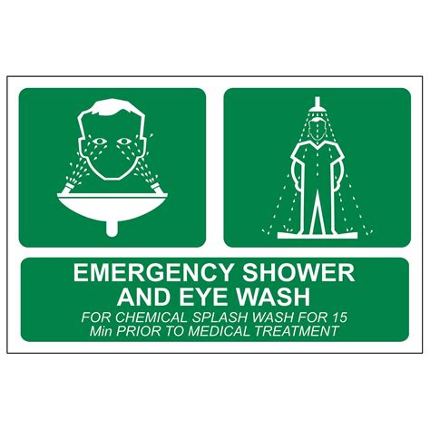 EMERGENCY EYEWASH AND SHOWER - Safety Genius