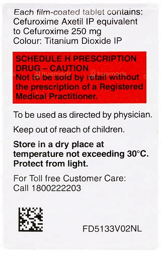 Ceftum 250 Tablet – Bacterial Infection Medicine