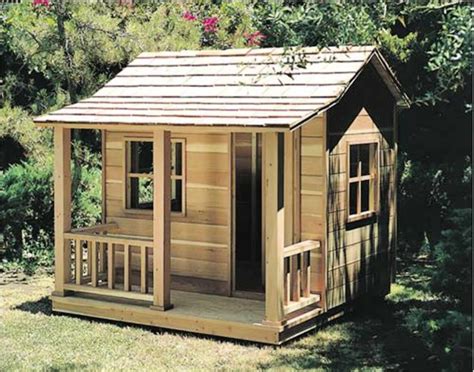 16 Free Backyard Playhouse Plans for Kids