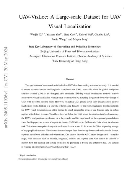 Visual Localization UAV 的图像结果