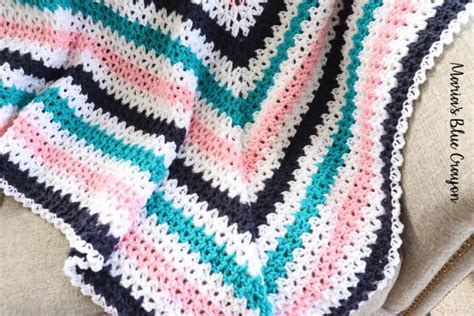 crochet v stitch granny square pattern