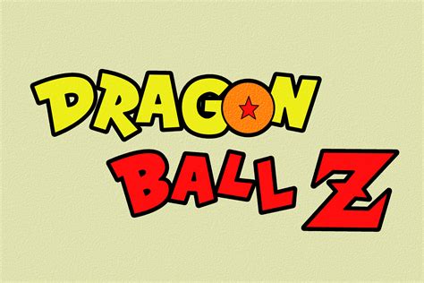 How To Draw Dragon Ball Z Logo