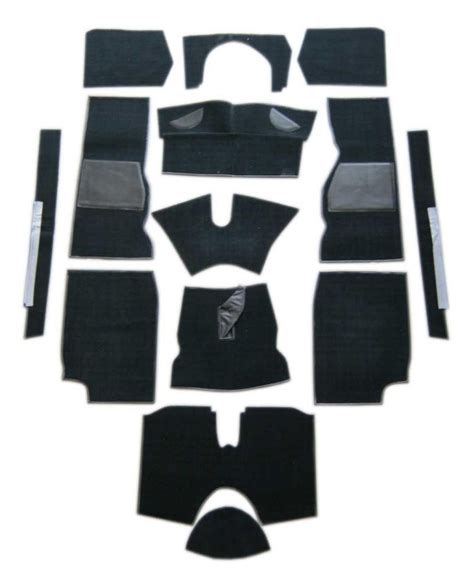 Buy Carrelli Complete Replacement Interior Carpet Kit Black for Triumph ...